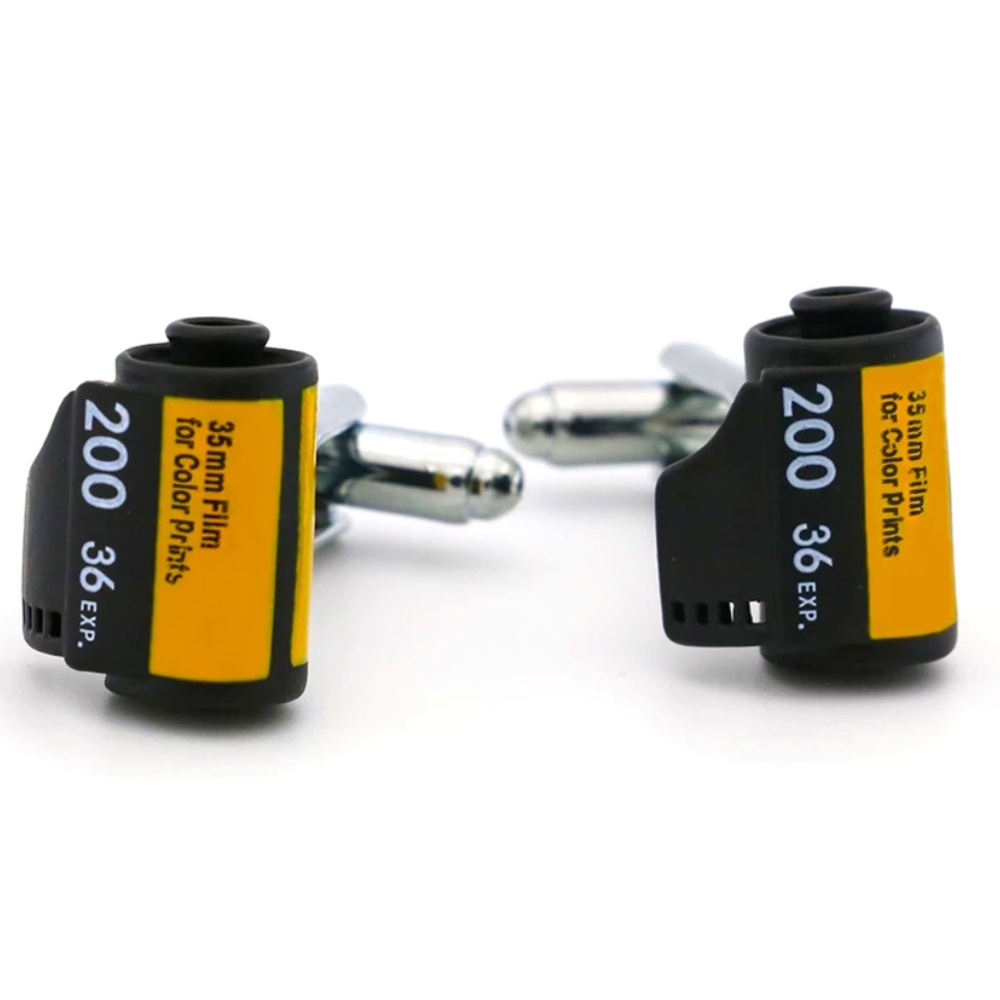 Camera Film Cufflinks